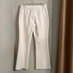 Ralph Ralph Lauren Strech White or ivory Pants 95% cotton 5% spandex size 8